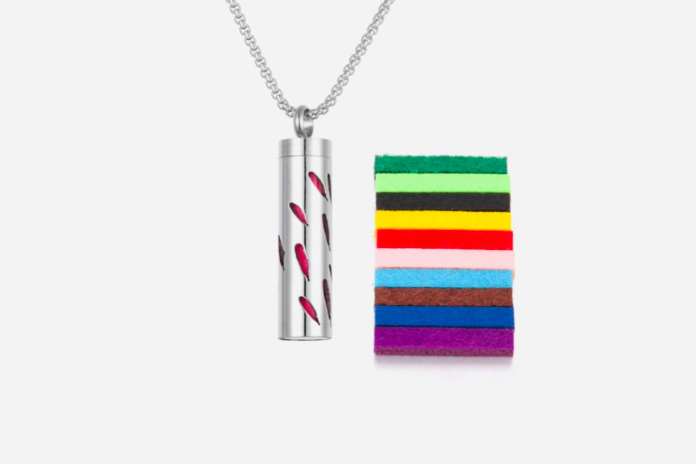 Scentual Charm -Think of Me necklace